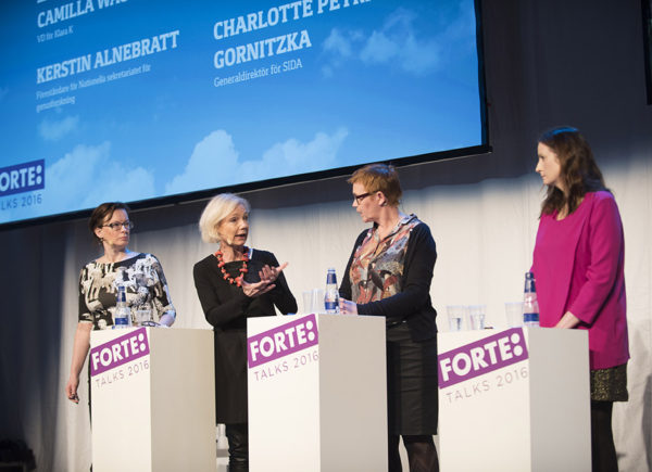 Paneldiskussion "I rätt riktning?", Forte Talks 2016